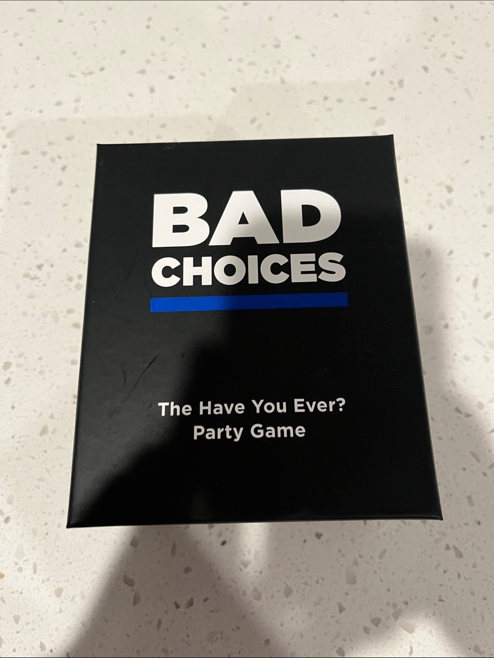 Bad Choices Black Party Game - Have You Ever?
